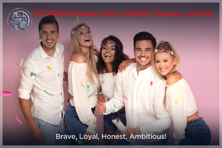 SCORPIO BIRTHDAY PARTY CRUISES